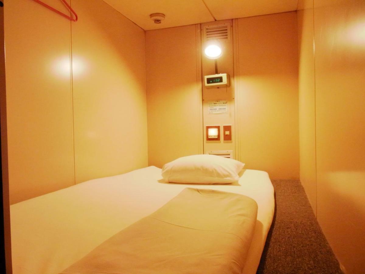 Capsule Hotel Block Room Präfektur Tokio Exterior foto