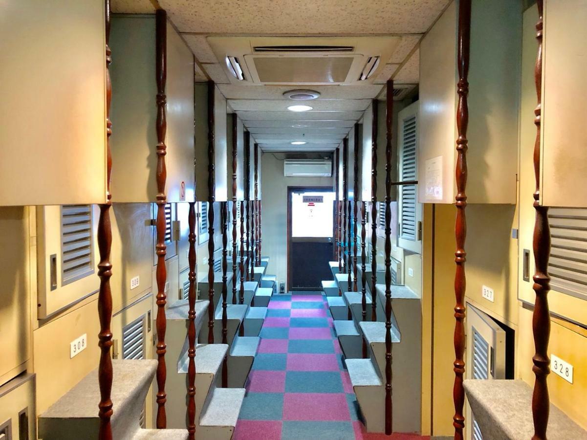 Capsule Hotel Block Room Präfektur Tokio Exterior foto